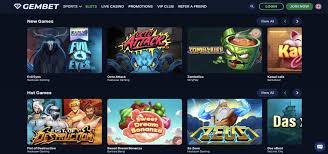 Gembet Casino 您的在线娱乐场及老虎机的天堂